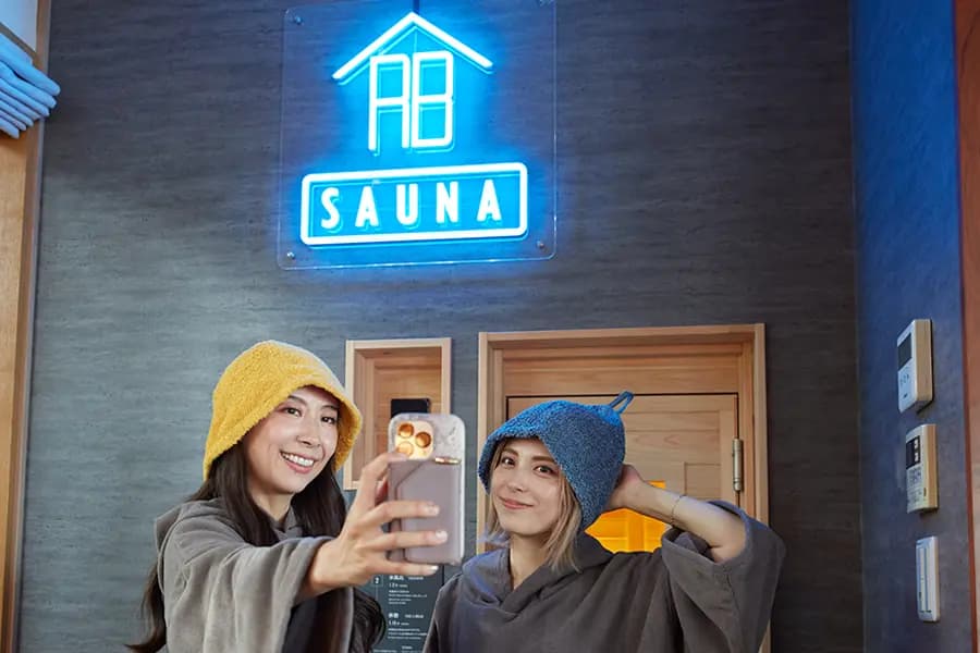 ネオンサインで写真映え