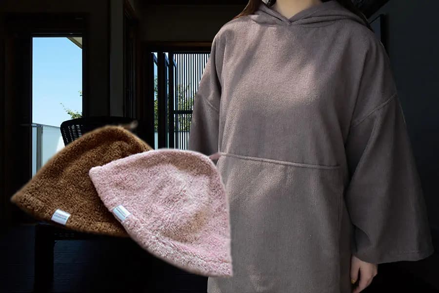 サウナハット&ポンチョ