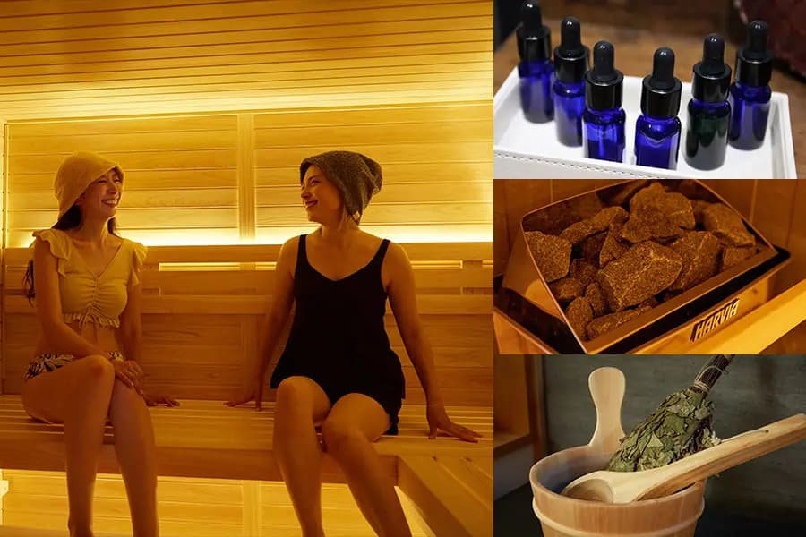 アロマの香りで癒される