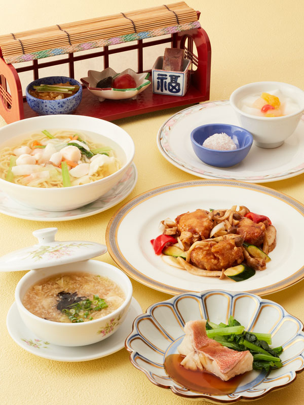 【ランチ限定 楊貴妃ランチ午餐】<br>~コース仕立てで楽しめるお手軽ランチ~<br>2,273円(税込2,500円)|ランチ|レンブラントホテル東京町田【公式】