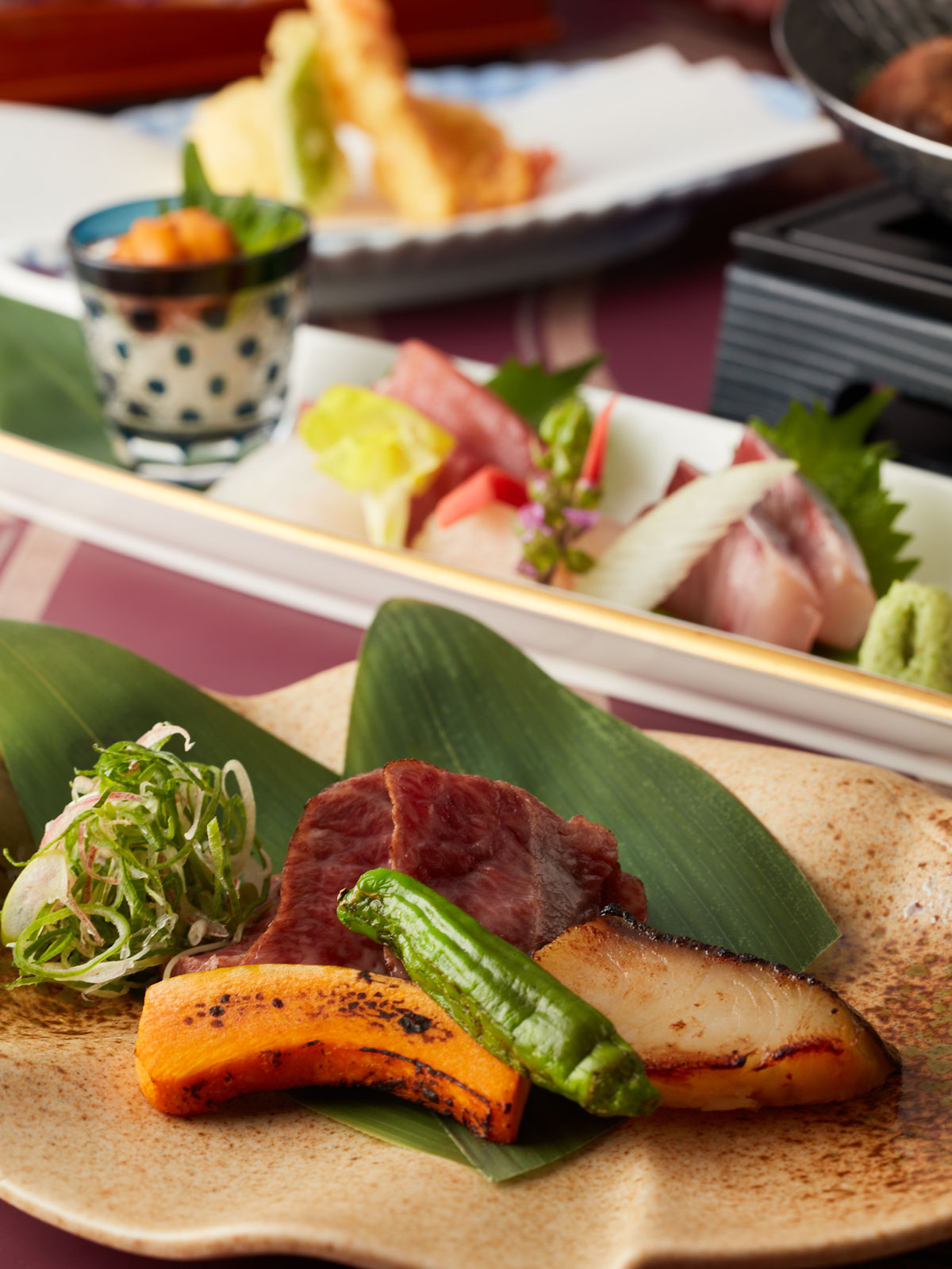 【季節会席・舞】<br>冬の味覚 ~河豚と鱈と米沢牛の会席コース~<br>13,640円(税込15,000円)|会席|レンブラントホテル東京町田【公式】