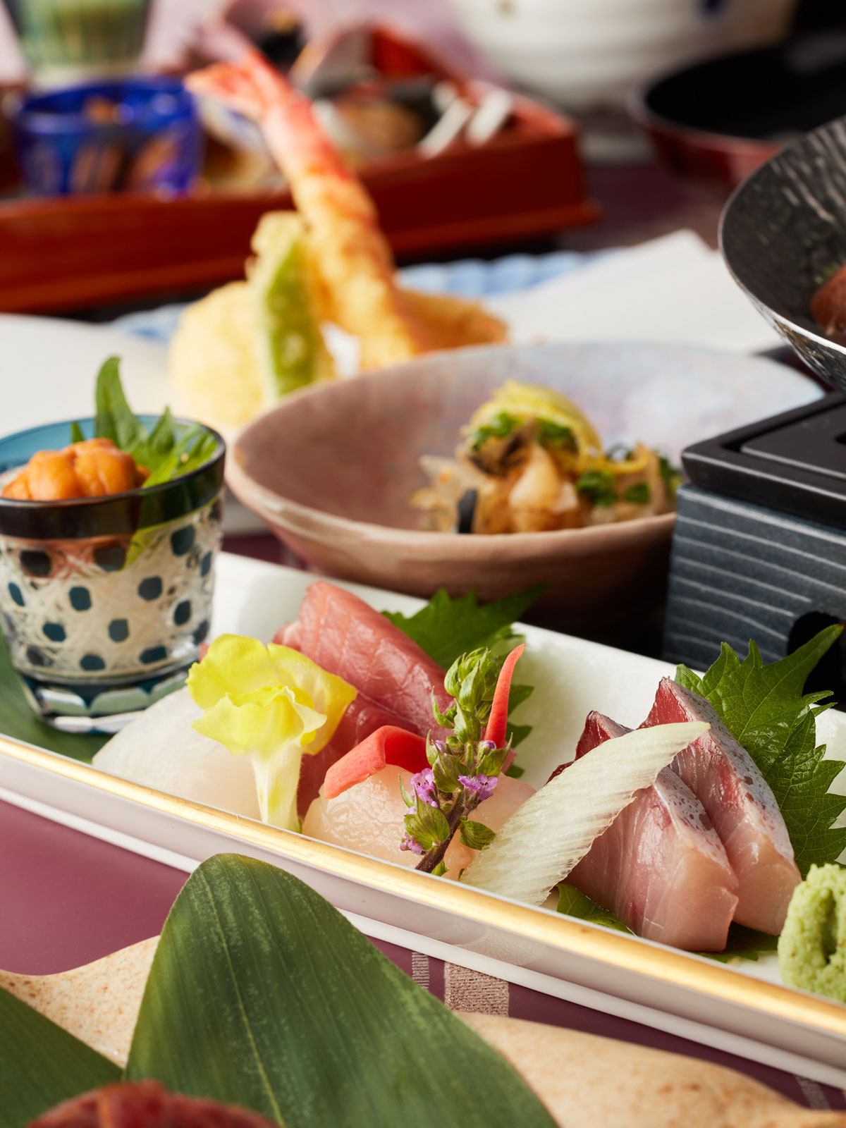 【季節会席・舞】<br>冬の味覚 ~河豚と鱈と米沢牛の会席コース~<br>13,640円(税込15,000円)|会席|レンブラントホテル東京町田【公式】