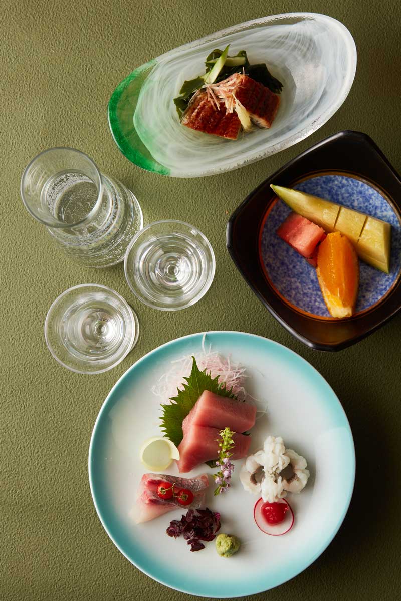 【季節会席・悠】<br>夏の盛り　～鰻と鱧と米沢牛の会席コース～<br>10,000円（税込11,000円）｜しゃぶしゃぶ｜レンブラントホテル東京町田【公式】