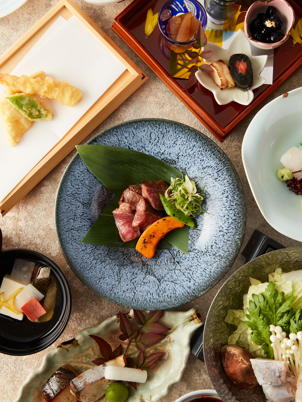 【季節会席・悠】<br>冬の味覚 ~河豚と鱈と米沢牛の会席コース~<br>10,000円(税込11,000円)|会席|レンブラントホテル東京町田【公式】