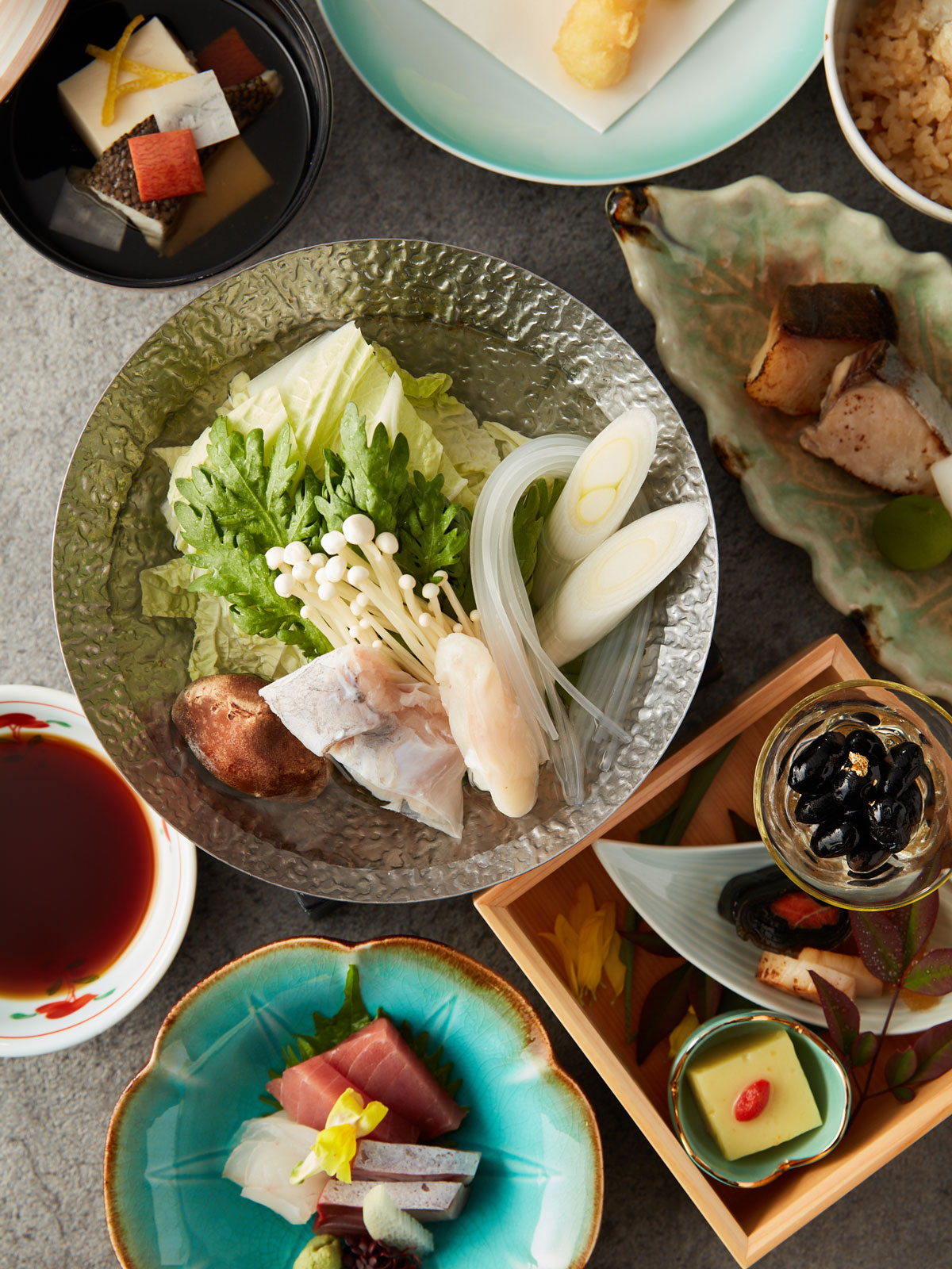 【季節会席・昌】<br>冬の味覚 河豚と鱈の会席コース<br>7,727円(税込8,500円)|会席|レンブラントホテル東京町田【公式】