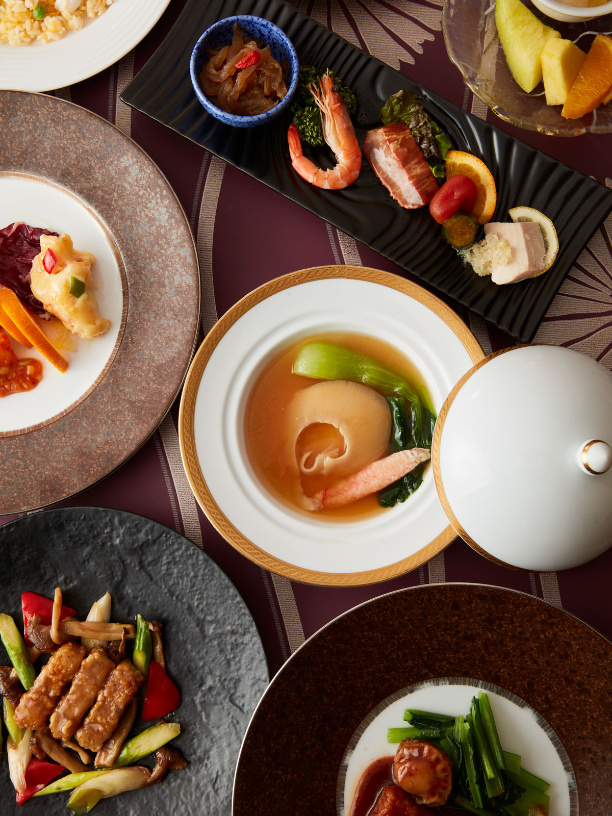 【本格コース~皇】<br>~北京ダッグや牛サーロイン・フカヒレのプレミアムコース ~</br>10,000円(税込11,000円)|コース|レンブラントホテル東京町田【公式】