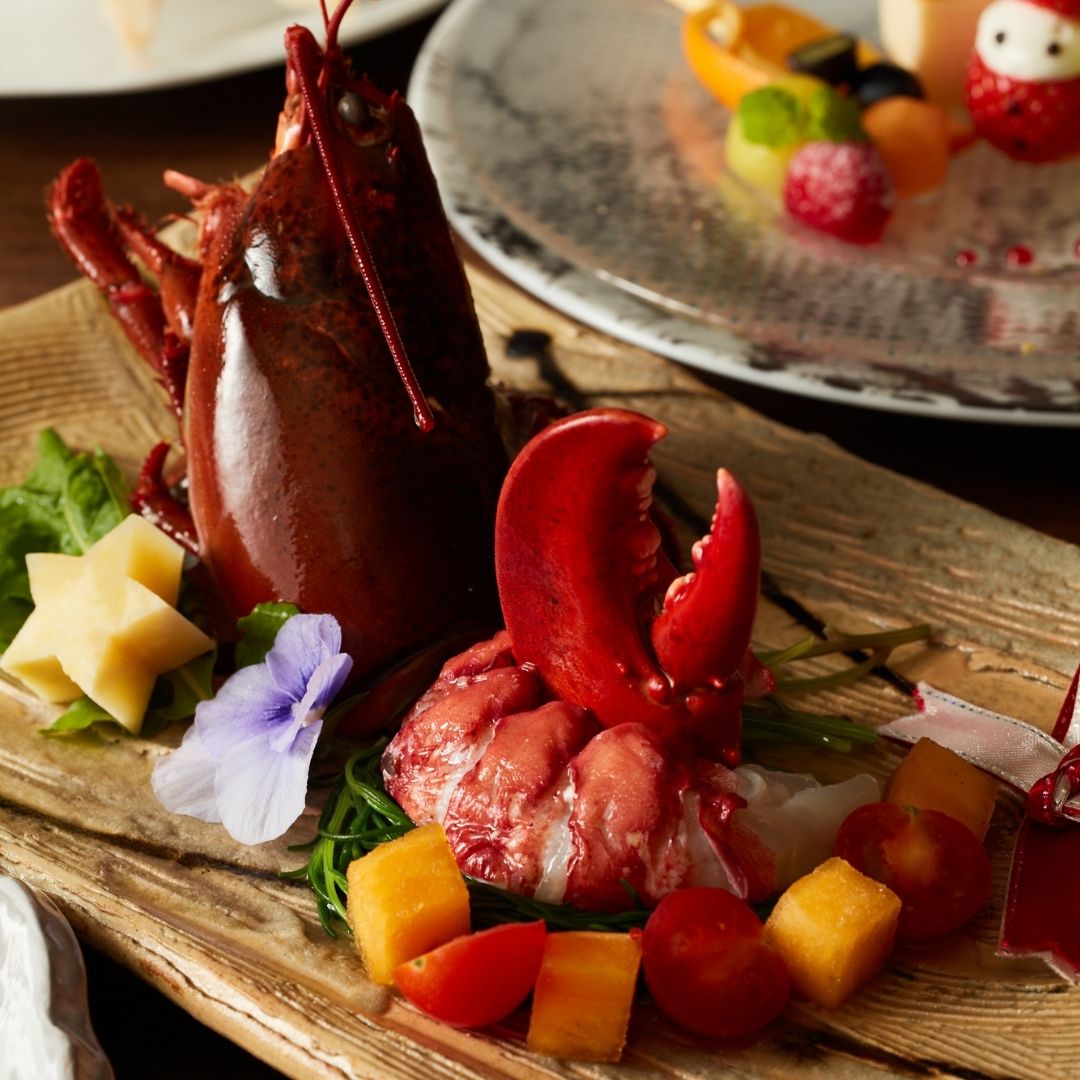 【12/13(土)~12/25(木)】鉄板焼クリスマスコース<br>25,000円(税サ込)|お祝い|レンブラントホテル厚木【公式】レンブラントグループホテル