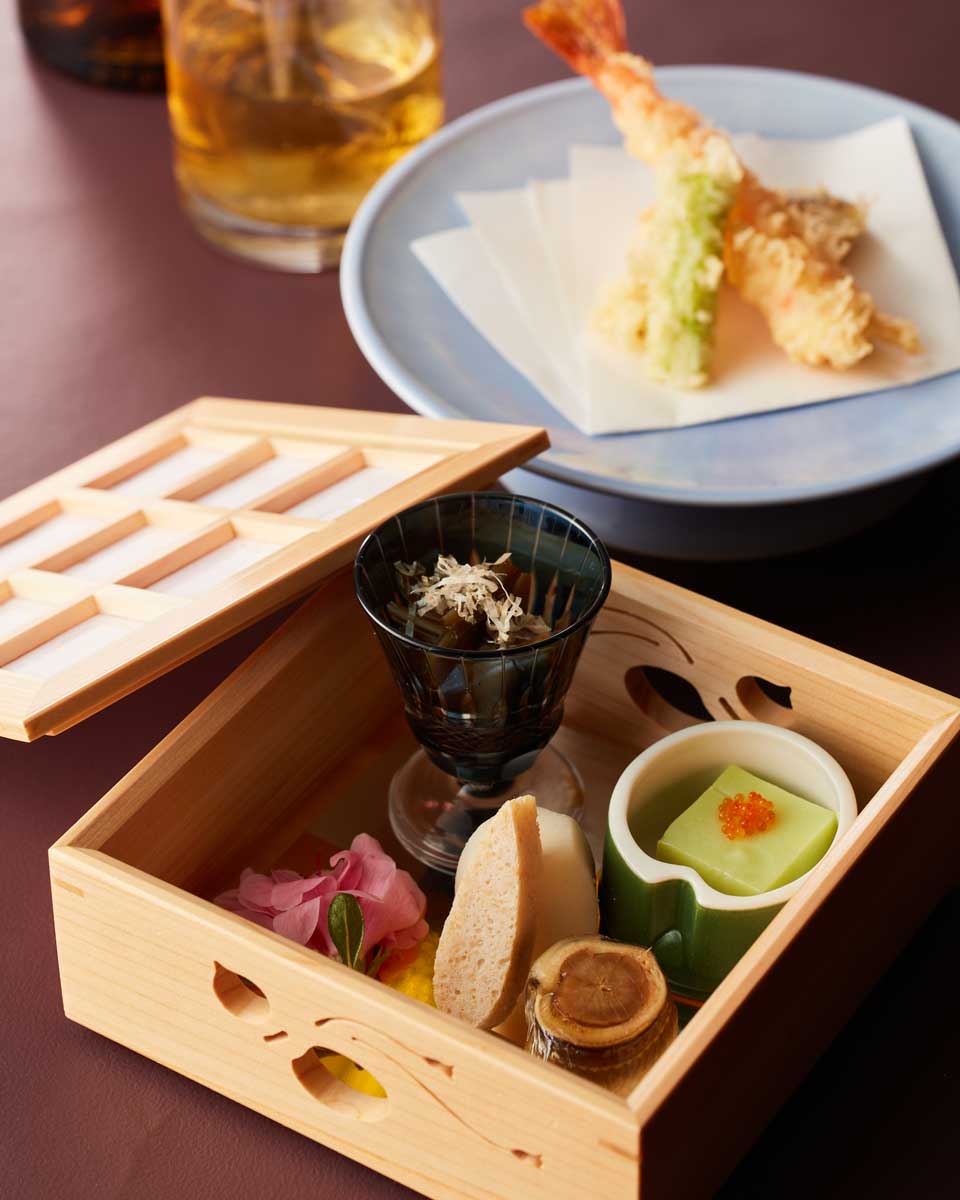 【季節会席・悠】<br>初鰹 ・鰆と米沢牛の会席コース～<br>10,000円（税込11,000円）｜しゃぶしゃぶ｜レンブラントホテル東京町田【公式】