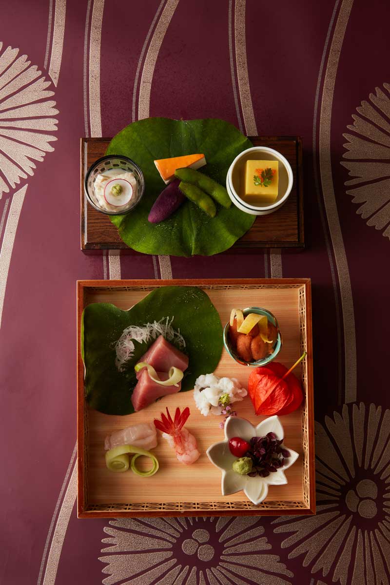 【季節会席・舞】<br>初鰹 ・鮎魚女と米沢牛の会席コース<br>13,640円（税込15,000円）｜会席｜レンブラントホテル東京町田【公式】