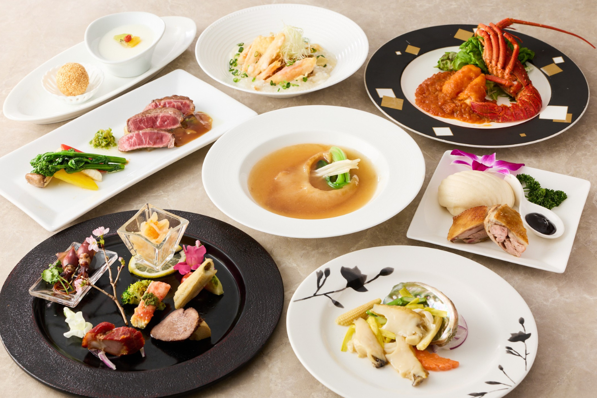 【15周年記念】期間限定コース「極-kiwami-」<br>フカヒレ姿煮・鮑・イセエビ・和牛を特別価格で。｜コース・パーティープラン｜レンブラントホテル厚木【公式】レンブラントグループホテル
